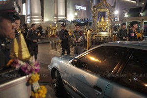 Unfall am Erawan Schrein in Bangkok