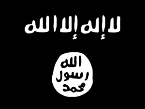 ISIS Flagge, angepasst von Abu Sayyaf für den persönlichen Gebrauch
