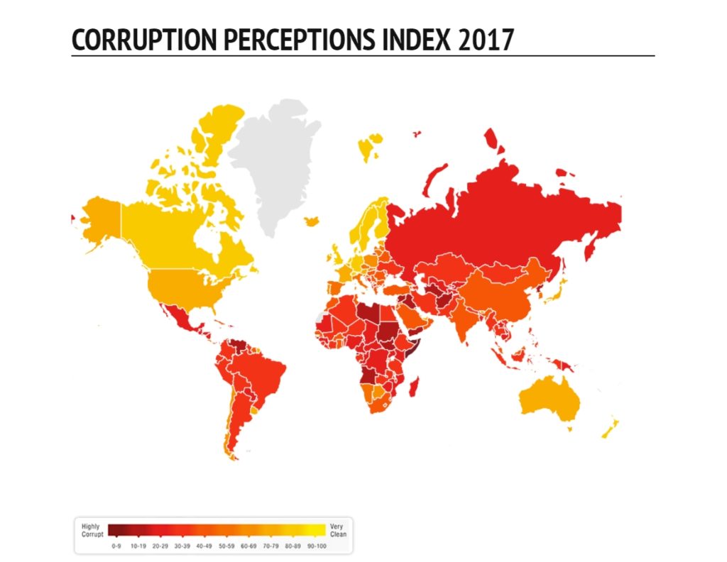 Corruption Perceptions Index (CPI) 2017