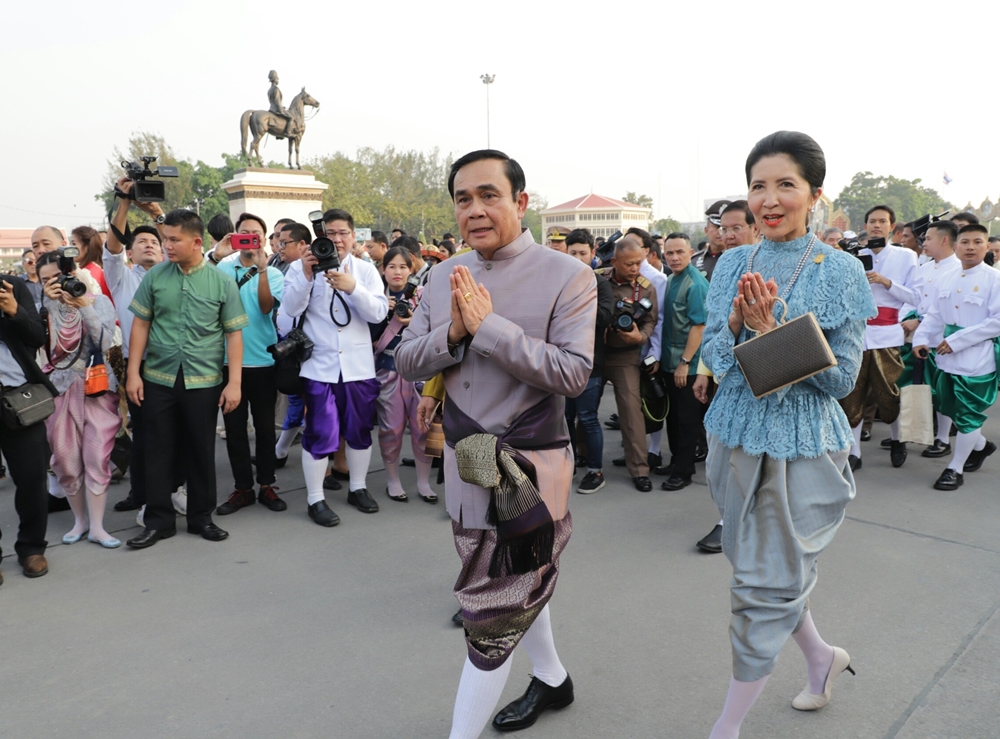 General Prayuth Chan o-cha und seine Frau Naraporn Chan-Ocha