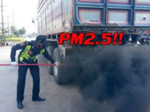 Autofahrer mit umweltschädlichen Fahrzeugen werden festgenommen, warnt Prayuth