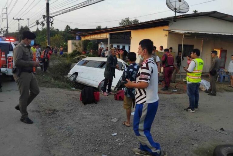 Bei Verkehrsunf Llen In Songkran Kommen Menschen Ums Leben