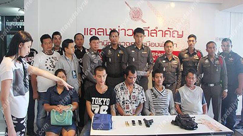 Polizei verhaftet in Pattaya gleich eine ganze Bande von Taschendieben