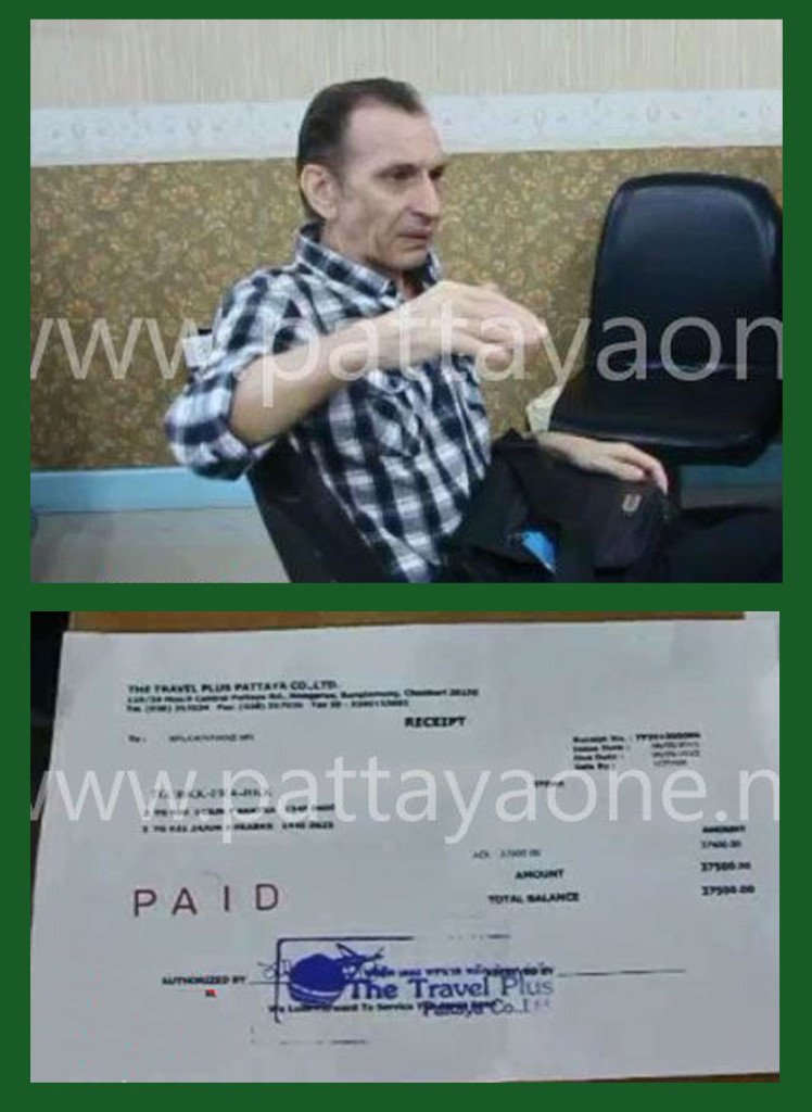 Kanadier von einem Reisebüro in Pattaya betrogen