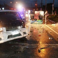 Elf Verletzte und ein toter Brite nach Autounfall in Trat