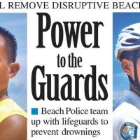 Rettungsschwimmer und Strandpolizei von Karon arbeiten jetzt zusammen