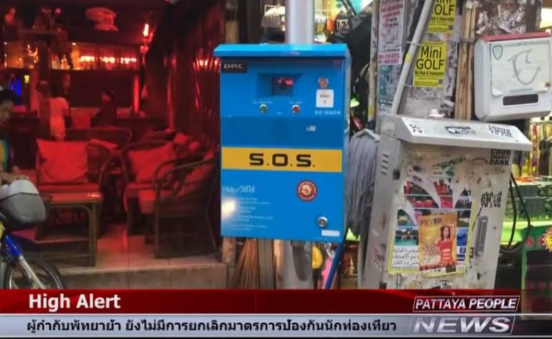 Neue SOS-Melder sollen für mehr Sicherheit auf den Straßen von Pattaya sorgen