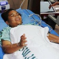 14-jährige wird von einer verirrten Polizeikugel getroffen und verletzt