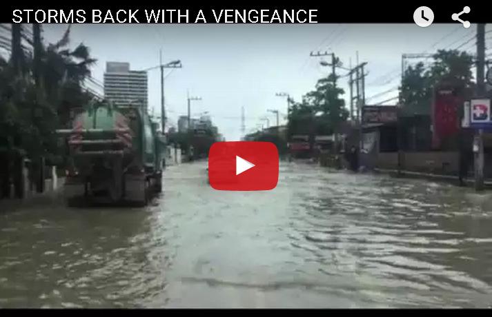 Einwohner von Pattaya müssen sich auf weitere Unwetter und Überschwemmungen einstellen