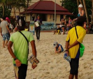 Keine Geschäftemacher am Strand von Patong