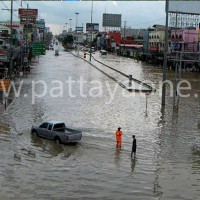 Schon wieder Überschwemmungen in Pattaya
