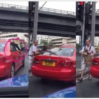 Unverschämter Taxifahrer weigert sich trotz Baby in seinem Taxi das Rauchen einzustellen