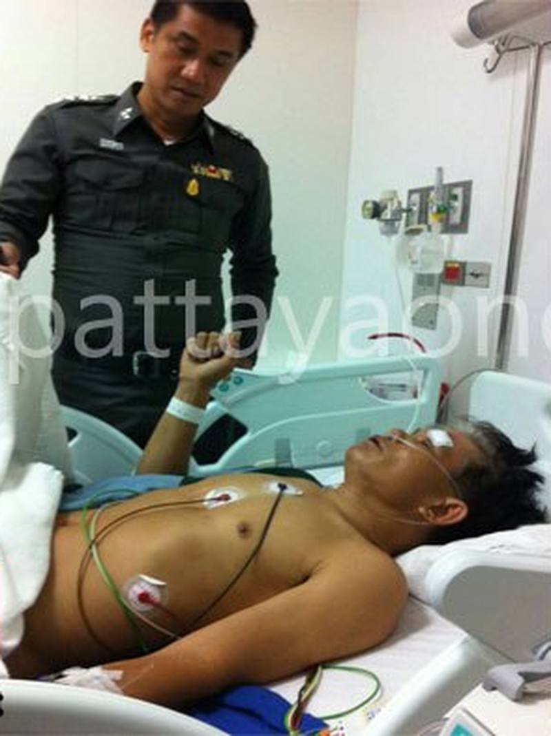 Verdeckter Ermittler der Polizei bei einem Drogenhandel in Pattaya schwer verletzt