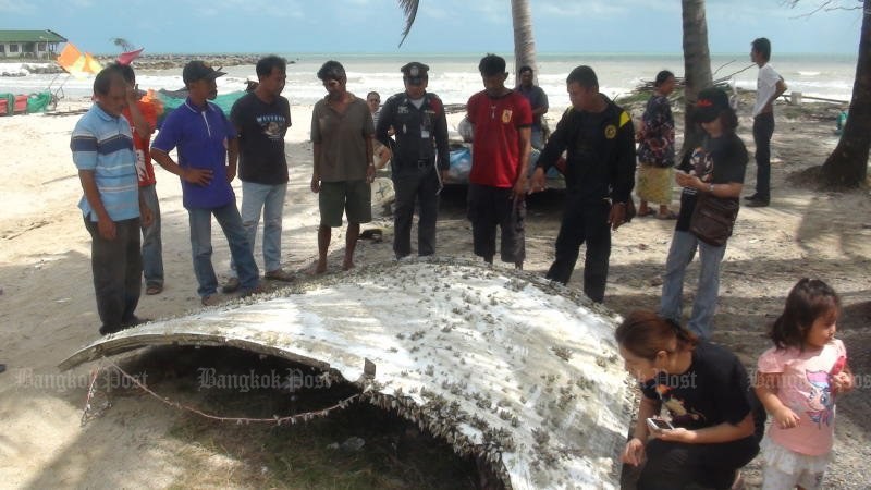 Angeschwemmtes Wrackteil in Thailand gehört nicht zur vermissten MH370