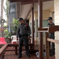 Partymafia auf Ko Phangan schießt auf die Touristenzimmer einer Lodge