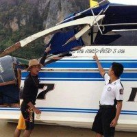 Fünf Touristen bei Schnellbootunfall vor Ko Phi Phi verletzt