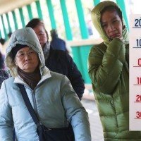 Neue Kältewelle für den Norden und Nordosten Thailands im Anzug