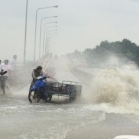 Heftiger Sturm fegt über den Süden Thailands