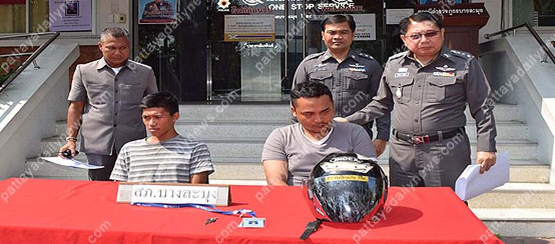 Um seiner Freundin zu imponieren leistet ein Thai vor der Polizei in Pattaya einen Meineid