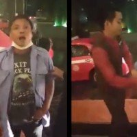 Taxifahrer in Bangkok versucht zwei Fahrgäste abzuzocken