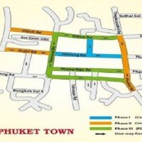 Bauplan Altstadt Phuket