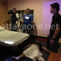 Polizei rätselt über den Tod eines West-Afrikaners in einem Stundenhotel in Pattaya