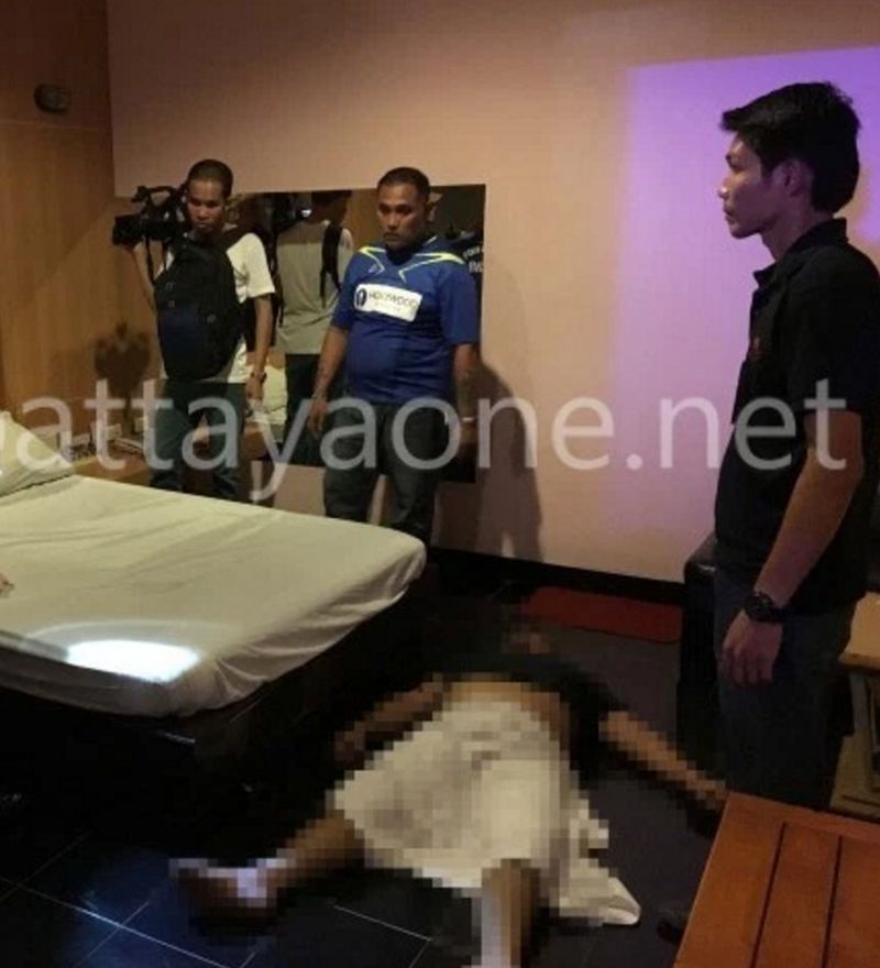 Polizei rätselt über den Tod eines West-Afrikaners in einem Stundenhotel in Pattaya