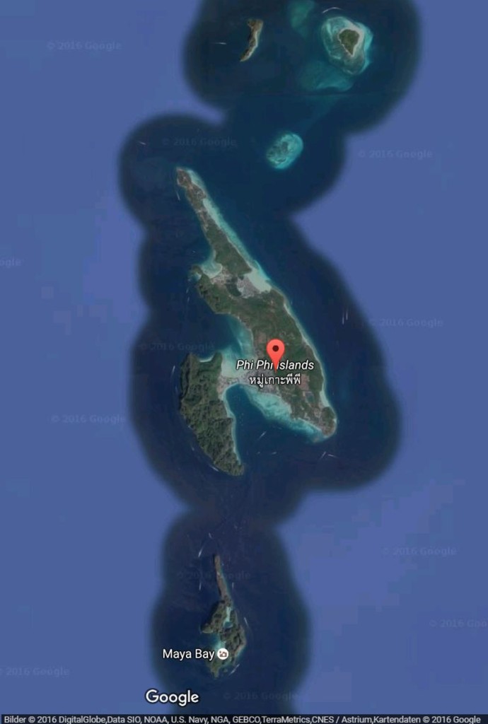 Die Quallen Warnung von Phuket wurde bis zu den Phi Phi Inseln erweitert