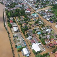 Schwerste Überschwemmungen in Sukhothai, Chaiyaphum, Phichit und Lampang