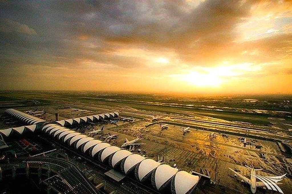 Flughafen Suvarnabhumi in Bangkok wird weiter Expandieren