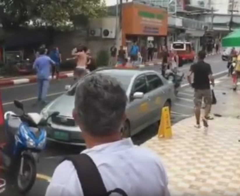 Nach der Straßenschlägerei auf Phuket wurden vier Thais und ein Russe verhaftet