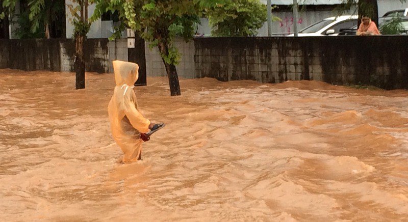 Bis Ende der Woche werden auch auf Phuket mehr Regen und Überschwemmungen erwartet