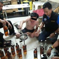 Polizei verhaftet Südthailands größten Whisky Panscher