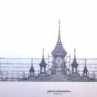 Ab Januar soll mit dem Bau des Krematoriums für König Bhumibol begonnen werden