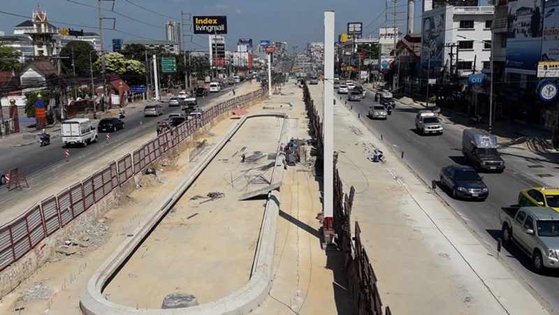 Die Fertigstellung des Pattaya Sukhumvit Tunnel liegt voll im Zeitplan