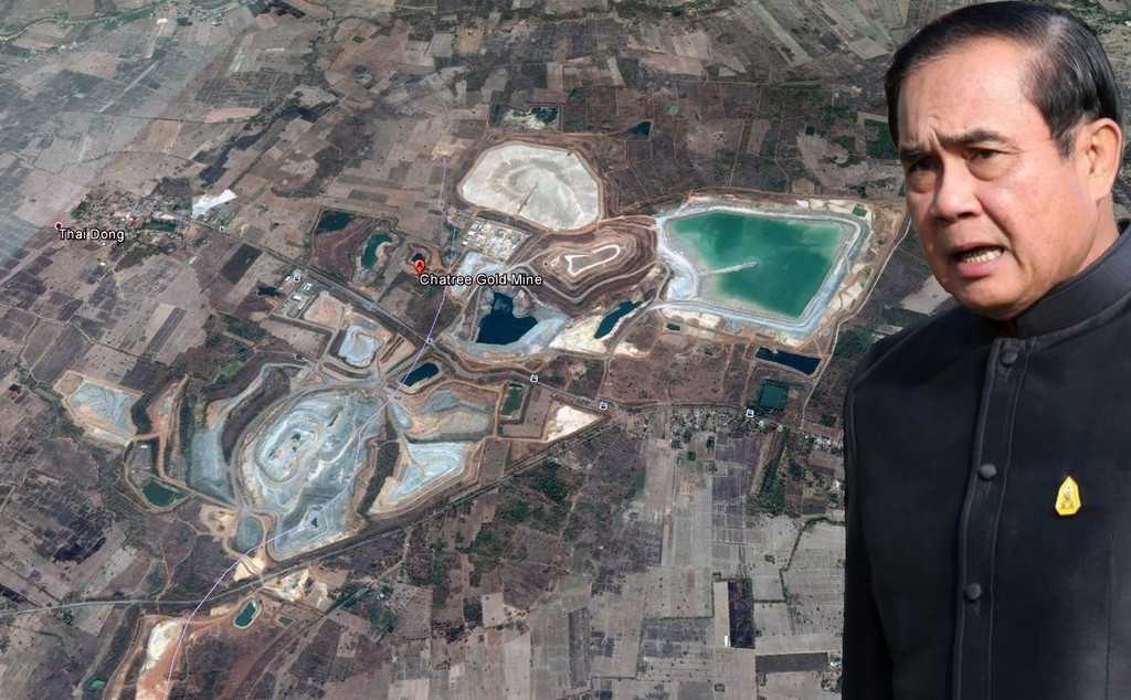 Prayuth bittet den Goldminen Betreiber auf eine Klage zu verzichten