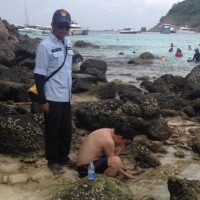 Tourist auf Phuket wegen illegaler Fischerei verhaftet