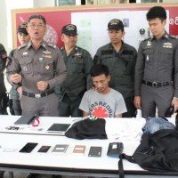 Polizei auf Phuket konnte einen lange gesuchten Seriendieb verhaften