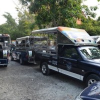 Militär zieht in Pattaya 32 Baht Busse aus dem Verkehr