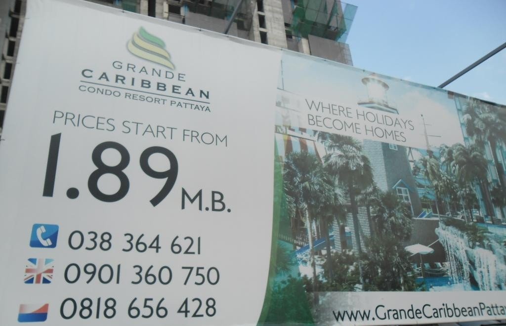 Der Wohnungsmarkt in Pattaya ist zum Stillstand gekommen