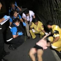 Thai Frau springt nach einem Streit mit ihrem japanischen Liebhaber in den Tod