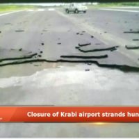 Hunderte Touristen nach Schließung des Flughafen Krabi gestrandet