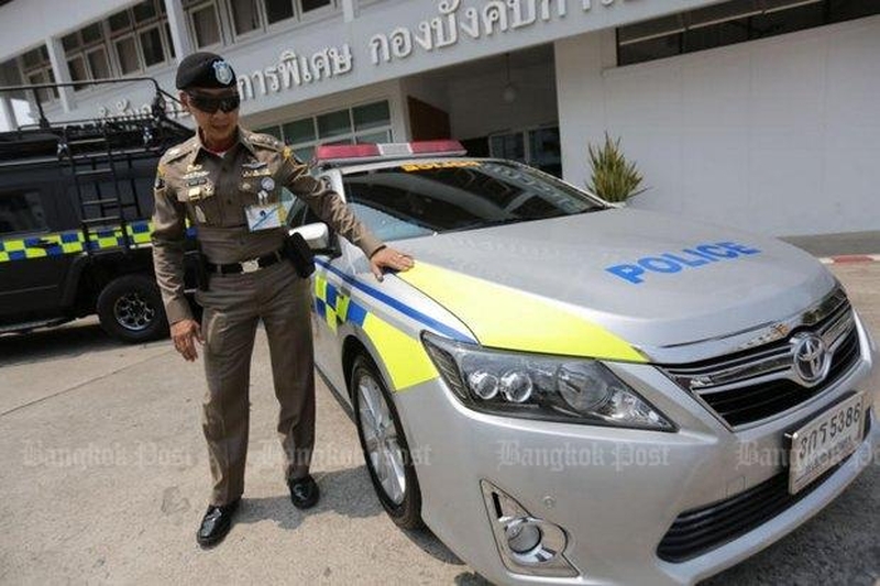 Neue Lackierung der Polizei Fahrzeuge soll Verbrecher abschrecken