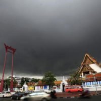 Songkran Sturm Warnung für den Norden und Nordosten des Landes