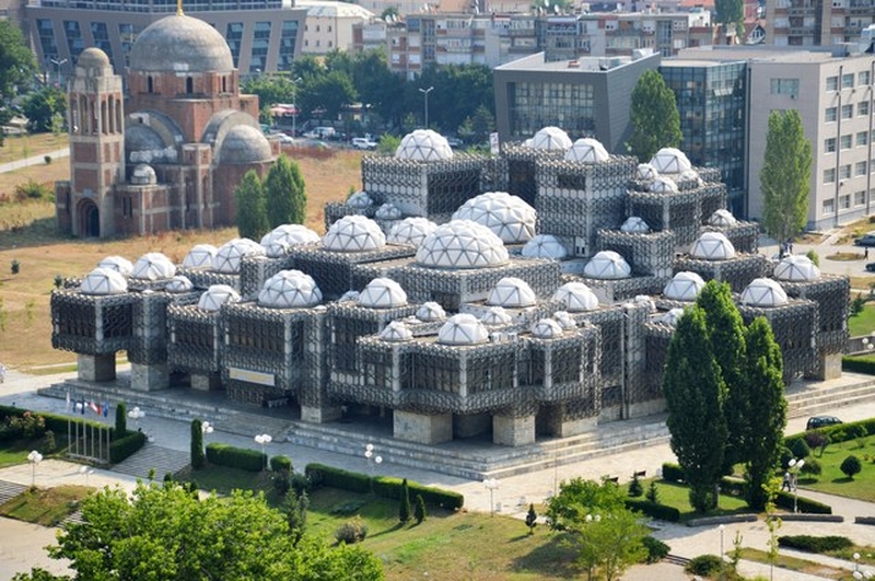 Die Nationalbibliothek des Kosovo