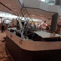Decke im Central Plaza Pinklao eingestürzt