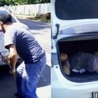 Mann sticht auf seine Ex-Frau ein und sperrt sie in einen Kofferraum