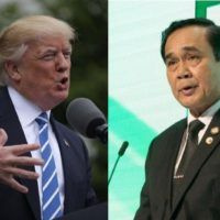 Prayuth akzeptiert die Einladung von Donald Trump und will die USA besuchen