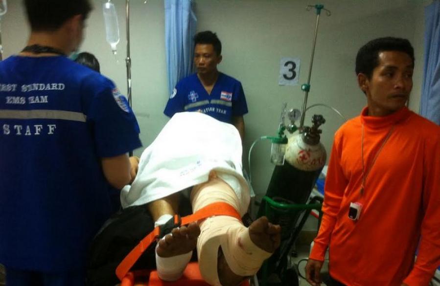 Zwei Touristen beim Klettern auf einer Klippe in Krabi schwer verletzt
