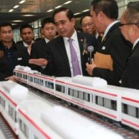 Prayuth will Artikel 44 einsetzen, um notfalls den Bau einer Hochgeschwindigkeitsbahn zu erzwingen